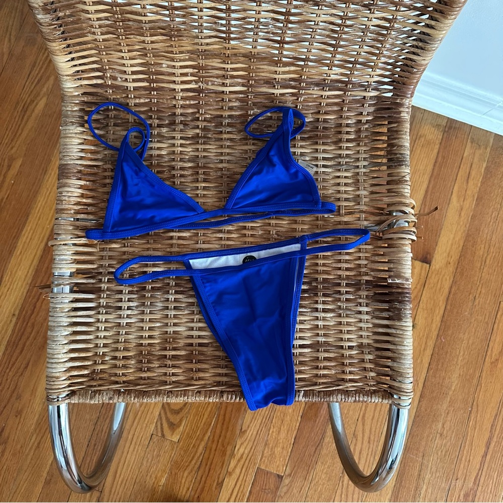 Basic swim la premiere in royal blue